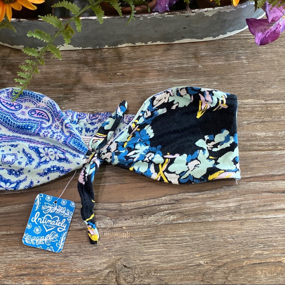 Free people bandeau crop top strapless - Picture 3 of 7
